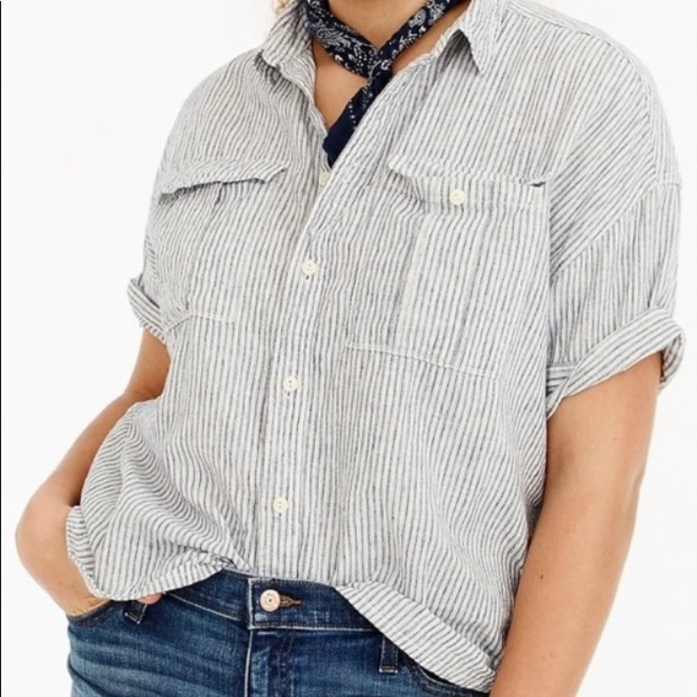 JCREW camp shirt